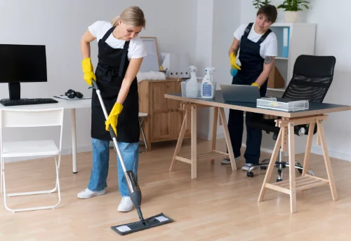 Nettoyage de bureau professionnel aux Monts d'Andaine